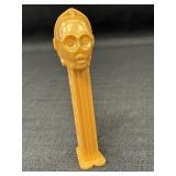 1997 Star Wars C-3PO Pez dispenser, 4.5in.  Made