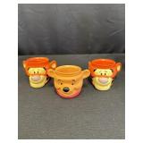 Winnie The Pooh Themed Plastic Cups
