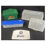 Plastic containers for velveeta, Graham selects,