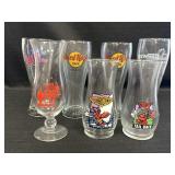 Advertising Glasses- Plant Hollywood, Hard Rock,