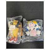 Dole & Kraft Advertisement Plushies