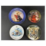 4 Decorative Plates