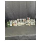 Various advertising alcohol Drinking Glasses