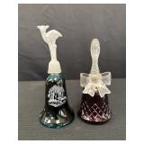 Avon Glass Cologne Bells
