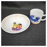 JMP Marketing Sesame Street Porcelain Bowl & Mug