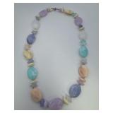 Pastel Beaded Necklace
