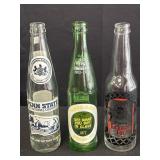 Vtg. Glass bottles 1982 Penn state national