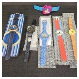 (6) Various Vintage Wrist Watches