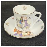 VTG Hammersley & Co. Fine China Teacup & Saucer