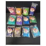 1998 McDonaldï¿½s Happy Meal Ty beanie babies set