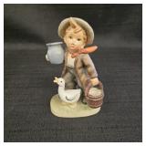Napcoware "Boy with Goose" Porcelain Figurine