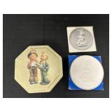 Hummel illustration Tin & Bisque Members Plaque