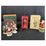Christmas ornaments Santa from around the world,