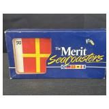 Vtg. Merit cigarette advertising Sea coasters