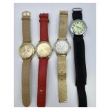 (4) Wrist Watches
