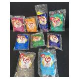 1998 McDonaldï¿½s Happy Meal Ty beanie babies