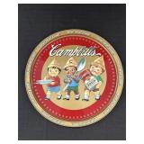 13" Campbellï¿½s Kids Soup Metal Round Tray