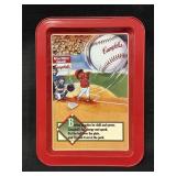 Campbellï¿½s Kids Soup Baseball Metal Tray 8x11"