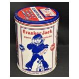 8" Cracker Jack Replica Canister Tin- 1990