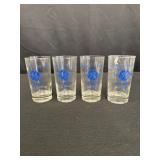 Quarter Century Club Fort Wayne 1956 Glass Cups