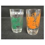 2 Kraft Swanky Swig Juice Glasses
