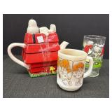 Peanuts Characters/Snoopy Anchor Hocking Fire-King