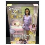 Mattel Happy Family Midge & Baby Barbie doll set