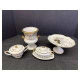 Lefton & Norcrest 50th anniversary pieces - sugar