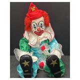 1990 Amber Stone Clowning around Porcelain Doll