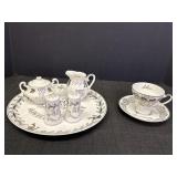 Lefton & Norcrest 25th Anniversary pieces - sugar