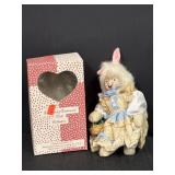 Bunny Halloween Costume Porcelain Doll