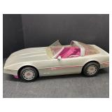 1984 Mattel Barbie Silver Vette convertible car