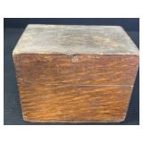Wooden Index Box