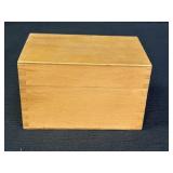 Wooden Index Box