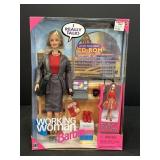 1999 Mettle Working Woman Barbie Doll & CD-ROM