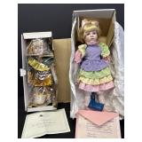 2 porcelain dollls - Heritage Collection, Jenny