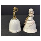 4.25' Brass & Porcelain Pelican & Lefton Bridal