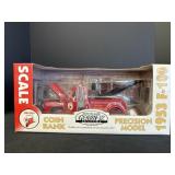 Gearbox 1953 F 100 Texaco Tow Truck Bank