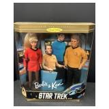 1996 Mattel Star Trek Barbie & Ken doll gift set