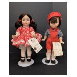 Marjorie Spangler Mellissa & David Porcelain Dolls
