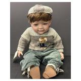Duck house heirloom porcelain baby doll