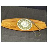 Sere Wood Cheese Board Serving Tray, wood carved