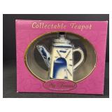 Hand Painted My Treasure Porcelain Teapot