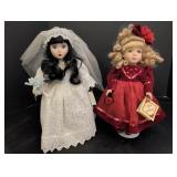 Danbury Mint 1950's Mary bride doll, DanDee