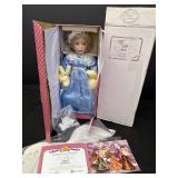 Paradise Galleries Angel of Peace porcelain doll,