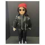 Primark 'Born to ride' Biker Chick doll w/ doll