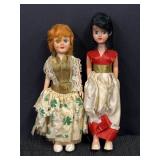 Hard Plastic Vintage Dolls
