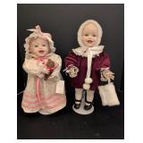 (2) Porcelain Baby Dolls Sarah by Knowles