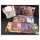 Barbie anything is possible mini book bag & books