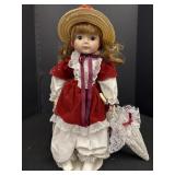 Brinnï¿½s Musical Porcelain Doll